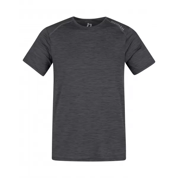  Tricou pentru bărbați HANNAH PELTON ANTRACIT MEL 