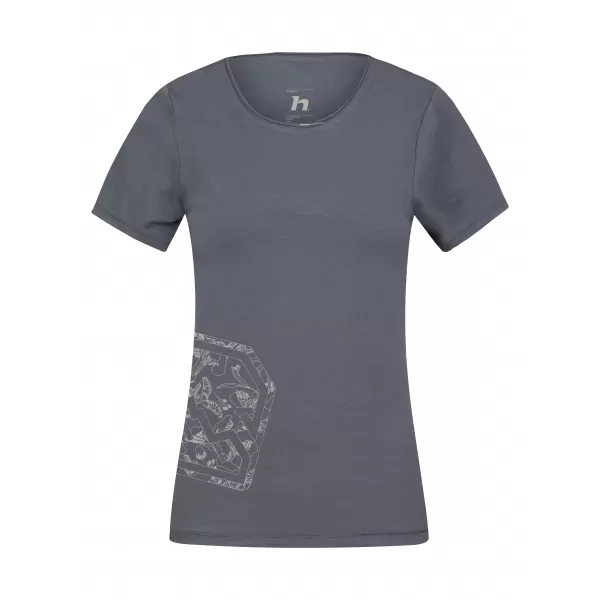  Tricou pentru femei HANNAH ZOEY II ASFALT 