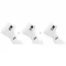 Șosete SALOMON EVERYDAY ANKLE 3-PACK LC2086500 ALB/ALB/ALB