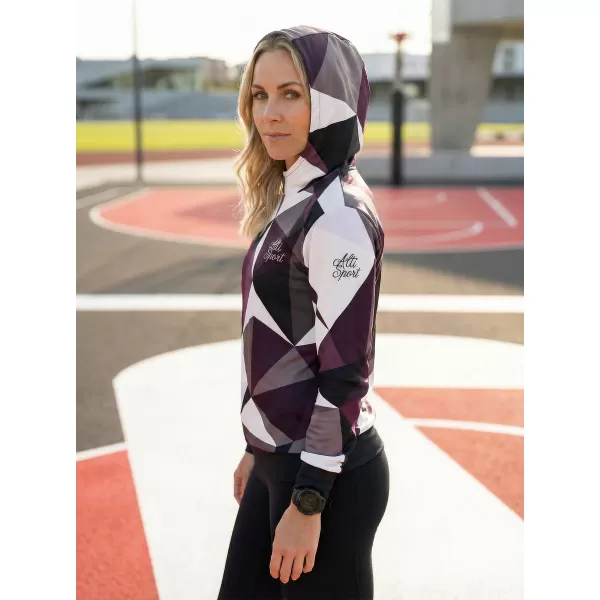  Hanorac funcțional premium pentru femei ALTISPORT VOJ/ALW007MI01 VIOLET 