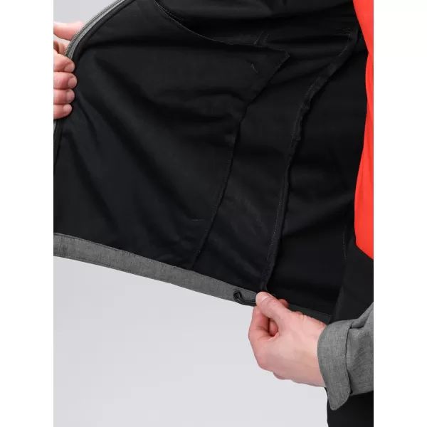  Jachetă softshell pentru bărbați LOAP LADAN SFM2401 GRI 