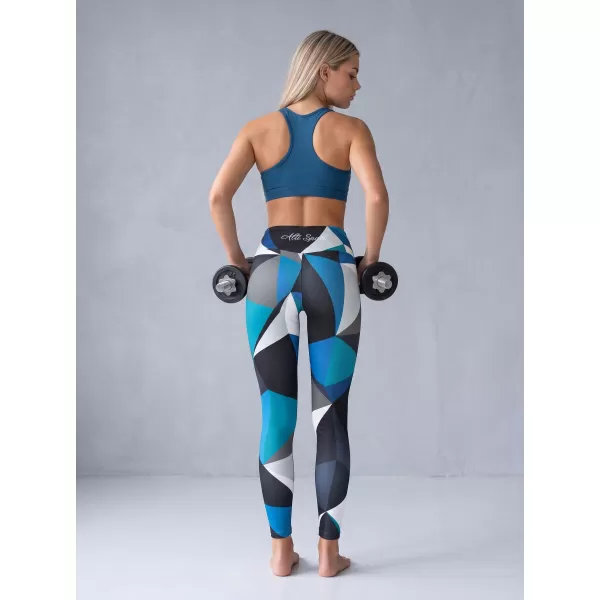  Jambiere lungi premium de damă ALTISPORT VOJ/ALW007LEG01 KEROSENUL 