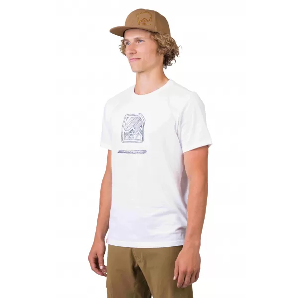  Tricou pentru bărbați HANNAH MIKO ALB 