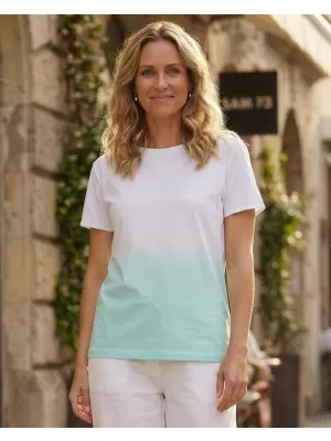 Tricou pentru femei SAM 73 DOLORES WT 906 MENTĂ