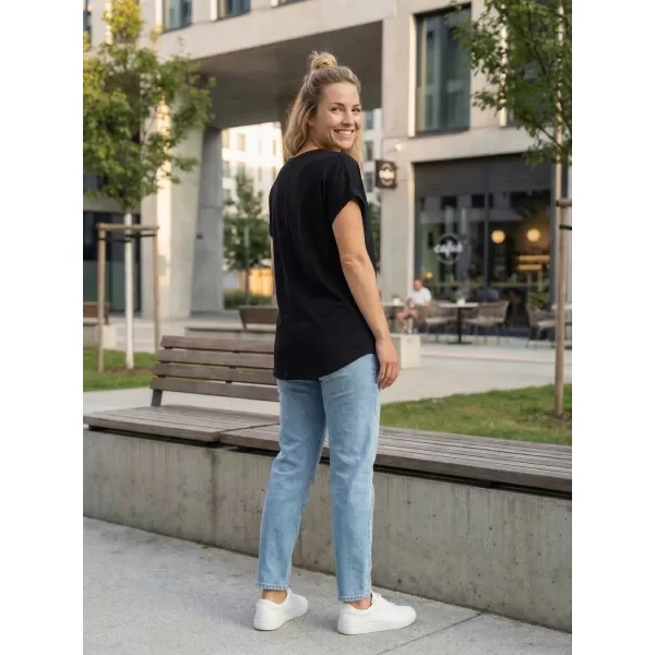  Tricou pentru femei SAM 73 CAROLINA WT 908 NEGRU 