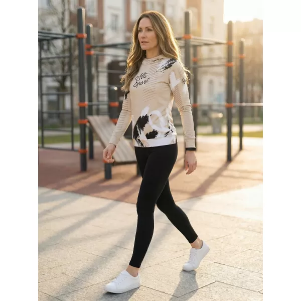  Hanorac funcțional premium pentru femei ALTISPORT VOJ/ALW027MI01 MARO 