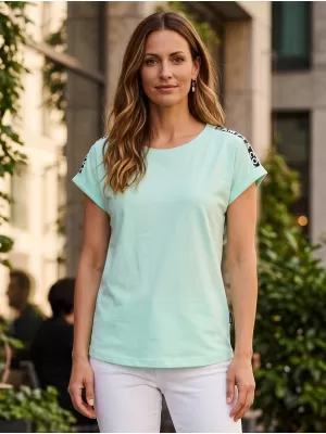 Tricou pentru femei SAM 73 IRIS WT 910 MENTĂ