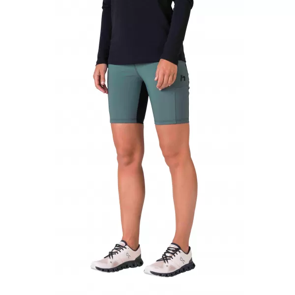  Jambiere scurte de damă HANNAH LIS PRO ANTRACIT/URBAN CHIC 