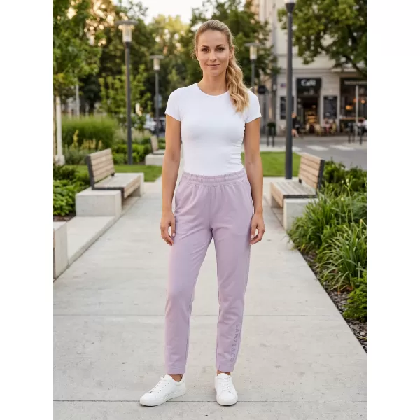  Pantaloni de trening pentru femei SAM 73 MAGDALENA WK 808 LAVANDĂ 