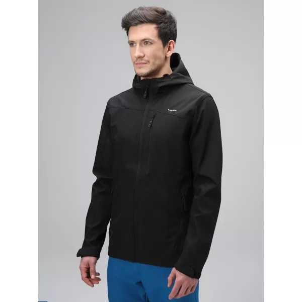  Jachetă softshell pentru bărbați LOAP LADAN SFM2401 NEGRU 