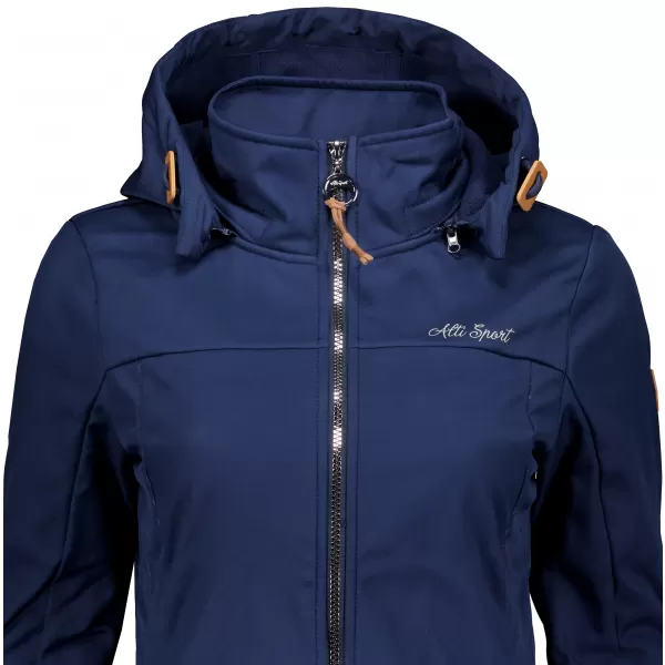  Palton softshell dama ALTISPORT CIARA ALBASTRU INCHIS 