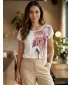 Tricou pentru femei ALTISPORT CELENA ALB