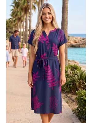 Rochie KIXMI SOFIA ALBASTRU INCHIS