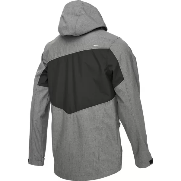  Jachetă softshell pentru bărbați LOAP LADAN SFM2401 GRI 