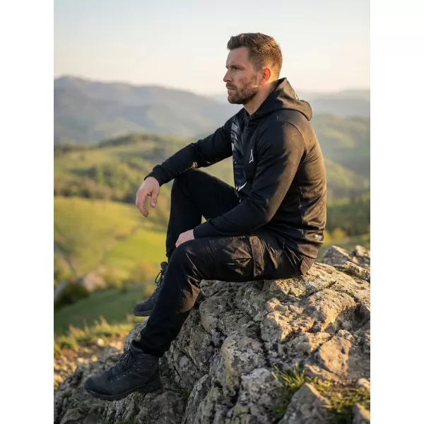 Hanorac funcțional premium pentru bărbați ALTISPORT VOJ/ALM029MI01 GRI NEGRU 