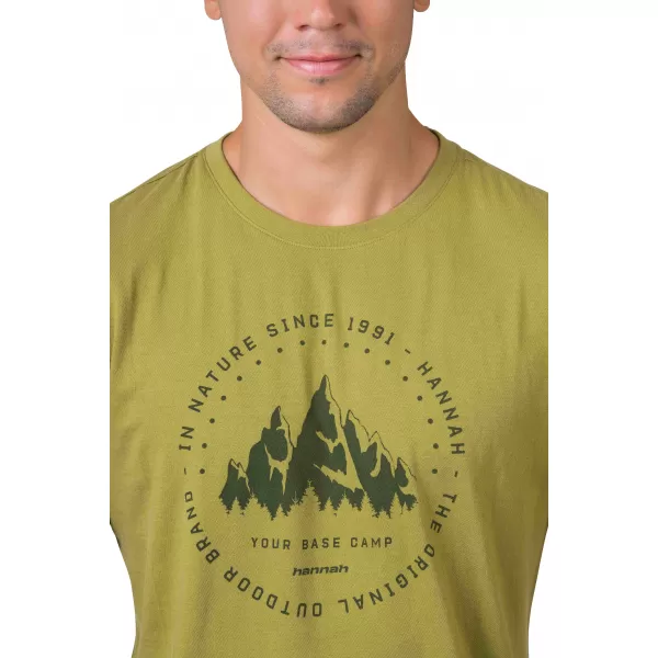  Tricou pentru bărbați HANNAH GREG MĂSLINE VERZI 