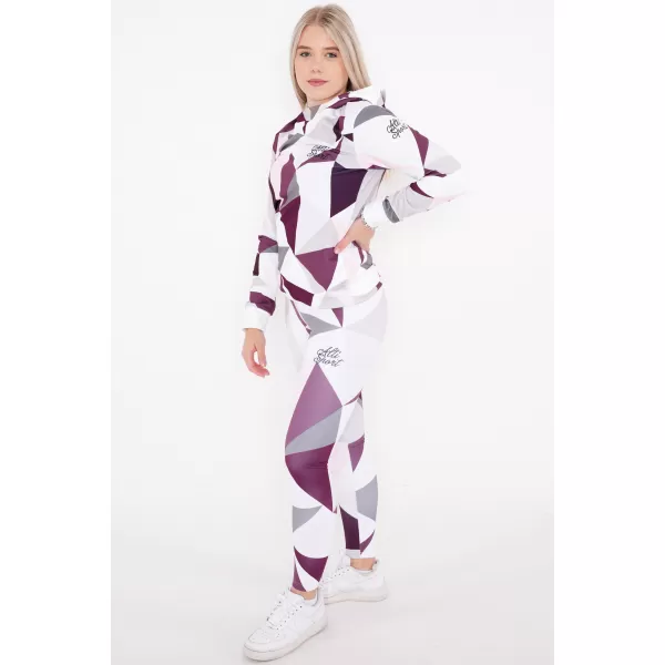  Hanorac funcțional premium pentru femei ALTISPORT VOJ/ALW007MI01 ALB 