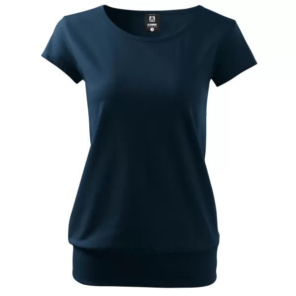  Tricou pentru femei ALTISPORT NoPrint NP/ALW021 ALBASTRU MARIN 