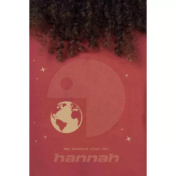  Tricou pentru femei HANNAH EDITH MARSALA 