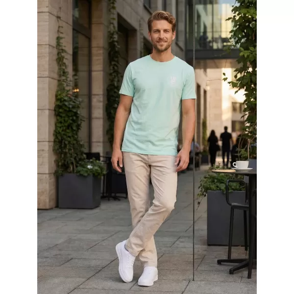  Tricou pentru bărbați SAM 73 FELIPE MT 843 MENTĂ 