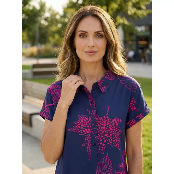  Bluza de dama KIXMI SARAH ALBASTRU INCHIS 