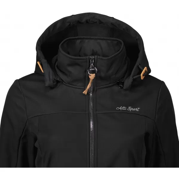  Palton softshell dama ALTISPORT CIARA NEGRU 