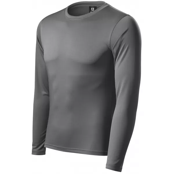  Tricou funcțional pentru bărbați cu mâneci lungi ALTISPORT NoPrint NP/ALM861 GRI OȚEL 
