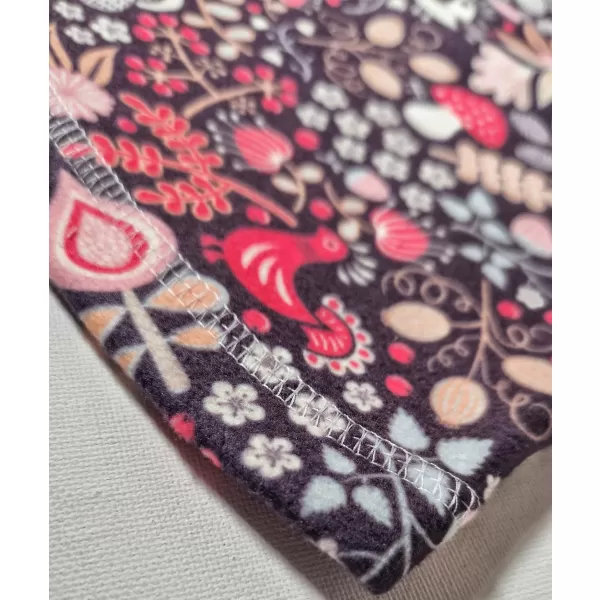 Hanorac fleece pentru copii WAMU SOVA VIOLET 