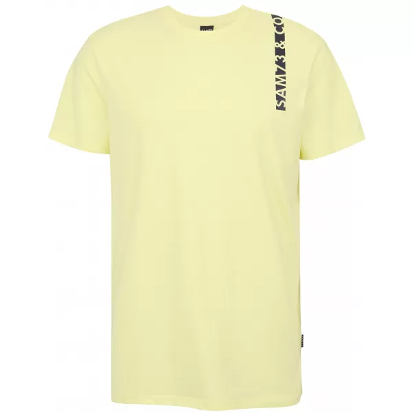  Tricou pentru bărbați SAM 73 FABIO MT 842 GALBEN DESCHIS 