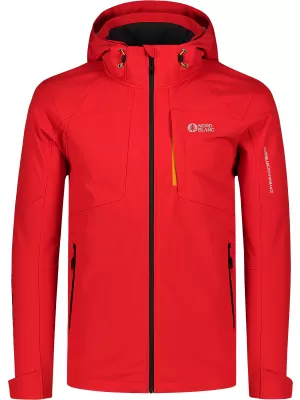 Jachetă softshell pentru bărbați NORDBLANC LORD NBSSM8007 ROŞU