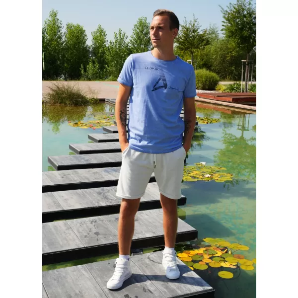  Tricou pentru bărbați ALTISPORT CADMAN ALBASTRU 