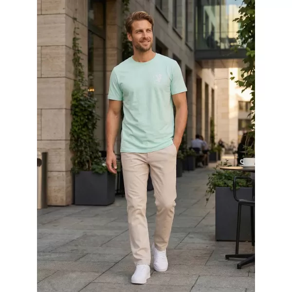  Tricou pentru bărbați SAM 73 FELIPE MT 843 MENTĂ 