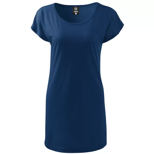  Tricou lung de damă ALTISPORT NoPrint NP/ALW321 ALBASTRU MIEZUL NOPȚII 