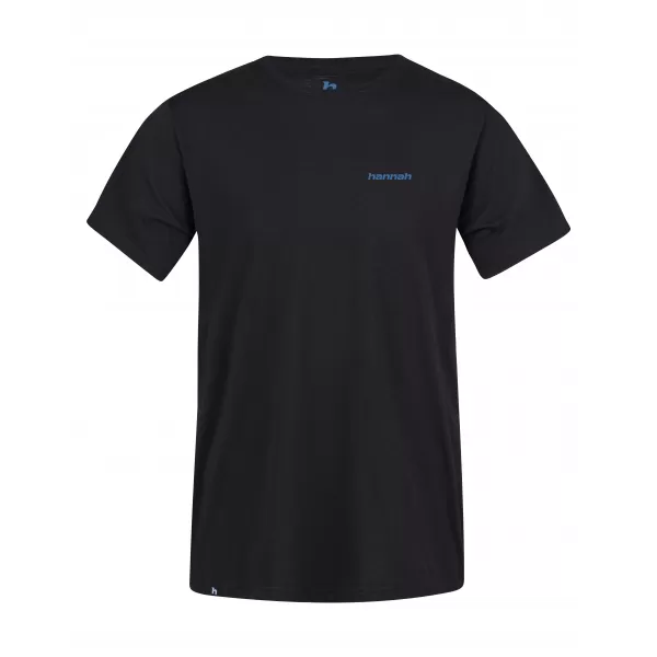  Tricou pentru bărbați HANNAH RAVI ANTRACIT/ALB 