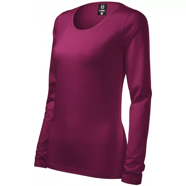  Tricou de damă cu mâneci lungi ALTISPORT NoPrint NP/ALW931 FUCSIE 