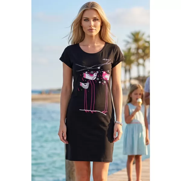  Rochie ALTISPORT ALW043178 NEGRU ROZ 