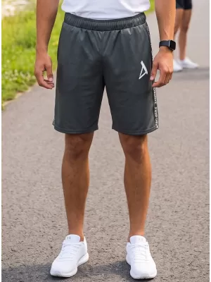 Pantaloni scurți funcționali premium pentru bărbați ALTISPORT VOJ/ALM021KRA01 GRI