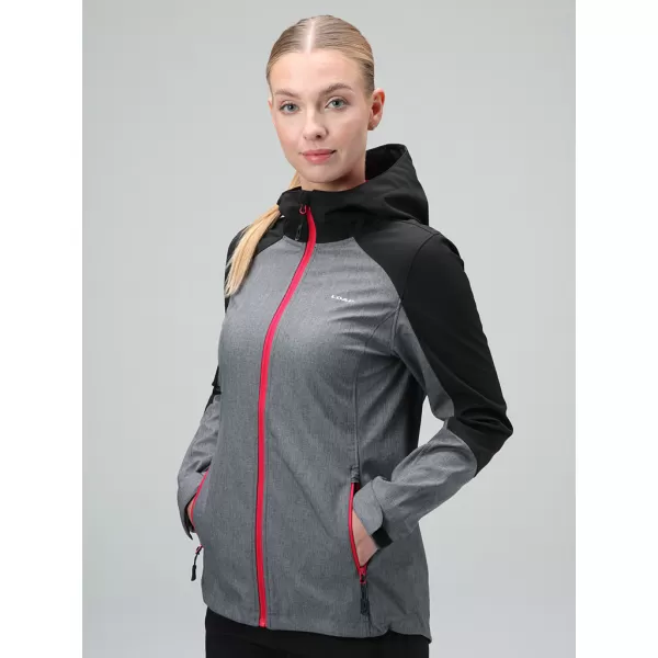  Jachetă softshell de damă LOAP LADANA SFW2403 GRI 