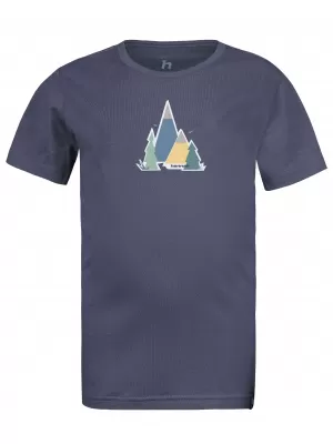 Tricou pentru copii HANNAH RANDY JR IMOBILIARE ALBASTRU