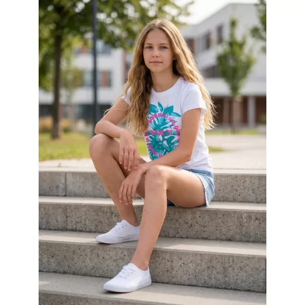  Cămașa fetei SAM 73 KIARA KT 522 ALB 