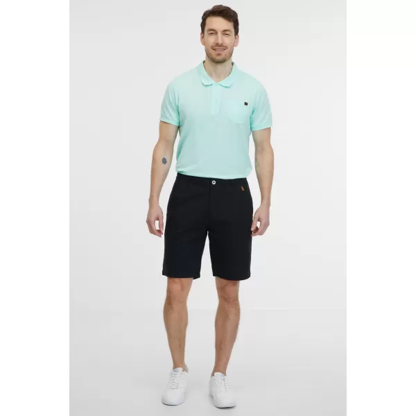  Pantaloni scurți pentru bărbați SAM 73 ENRIQUE MS 820 NEGRU 