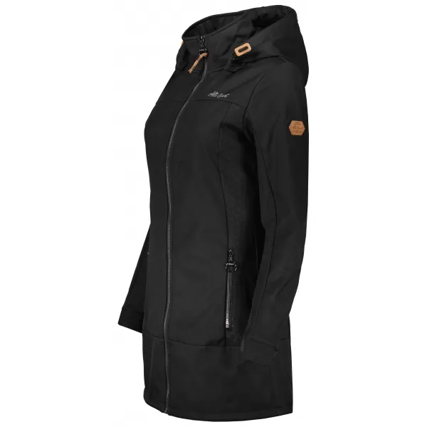  Palton softshell dama ALTISPORT CIARA NEGRU 