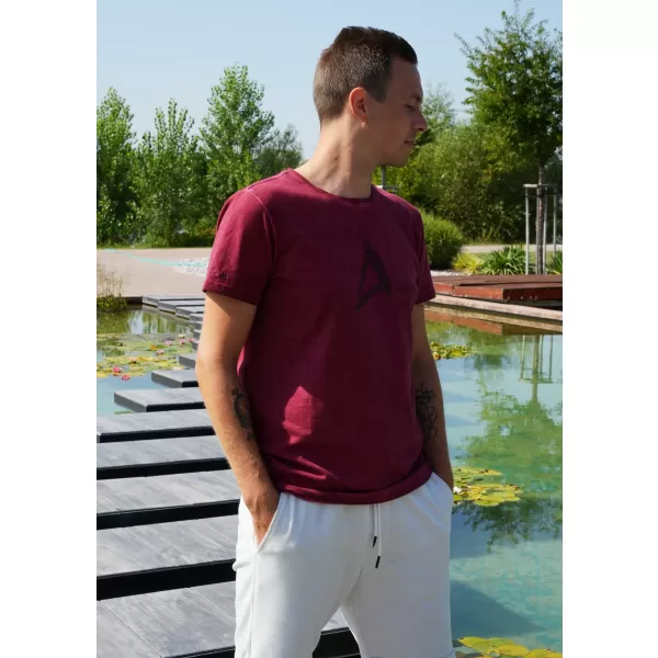  Tricou pentru bărbați ALTISPORT CADMAN ROȘU 