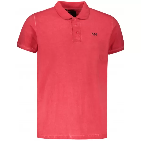  Tricou pentru bărbați KIXMI SPENCER ROSU ALBASTRU 