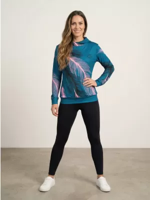Hanorac funcțional premium pentru femei ALTISPORT VOJ/ALW001MI01 BENZINĂ/ROZ DESCHIS