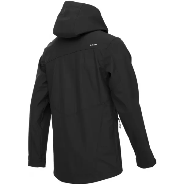 Jachetă softshell pentru bărbați LOAP LADAN SFM2401 NEGRU 