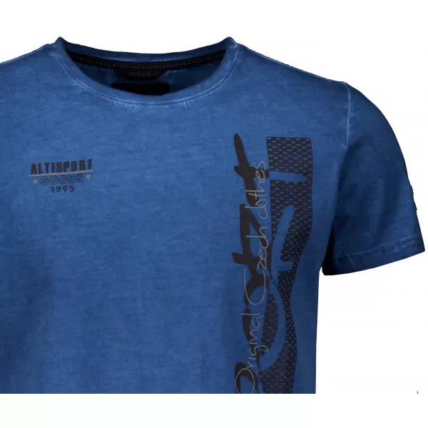  Tricou pentru bărbați ALTISPORT CALISTO ALBASTRU 