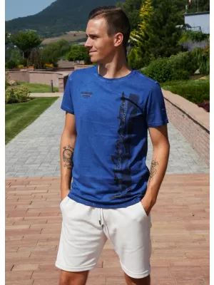 Tricou pentru bărbați ALTISPORT CALISTO ALBASTRU
