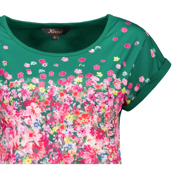  Tricou pentru femei KIXMI SAMANTHA VERDE 