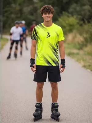 Tricou funcțional premium pentru bărbați ALTISPORT VOJ/ALM028TR01 GALBEN NEON